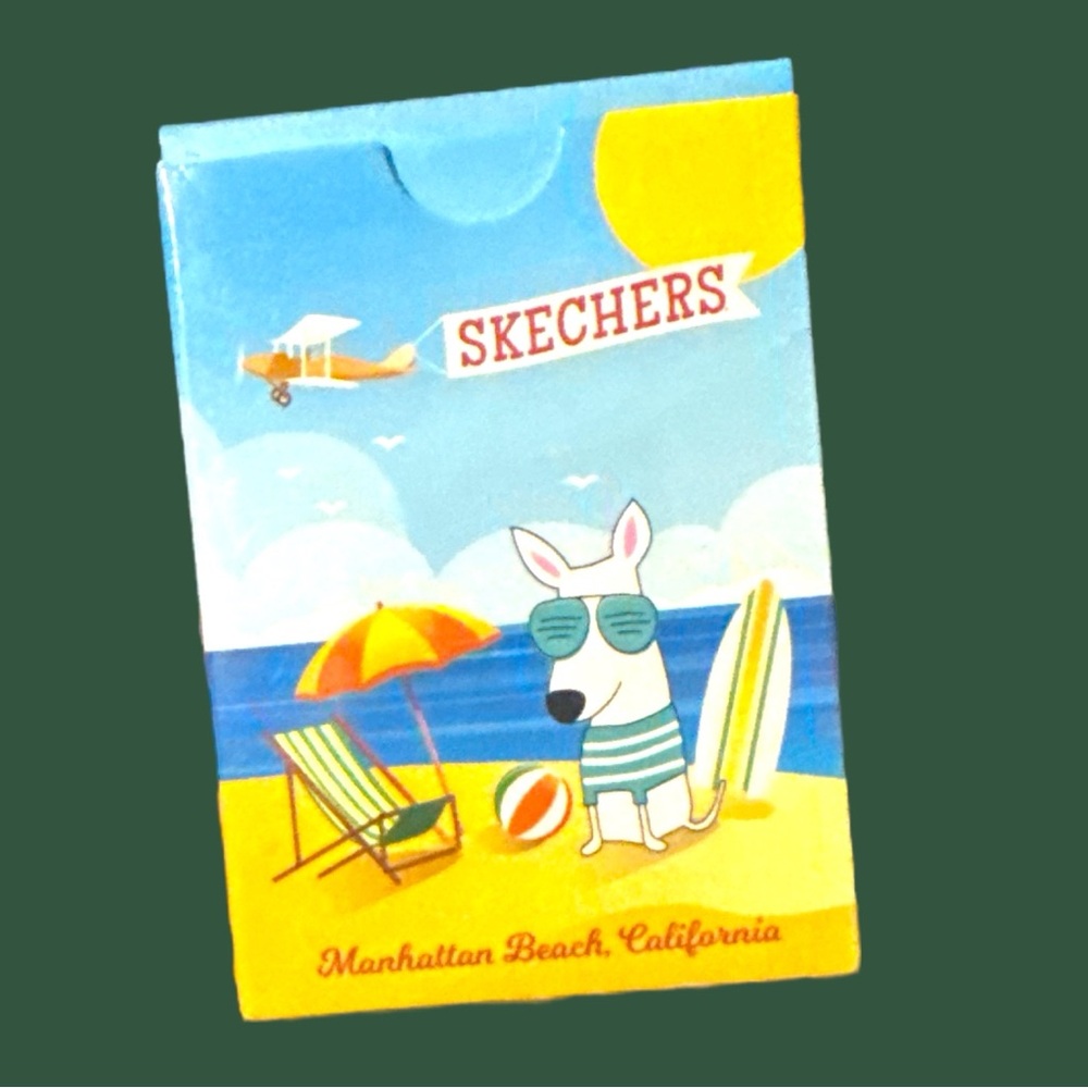 Skechers Beach-Themed Playing poker cards